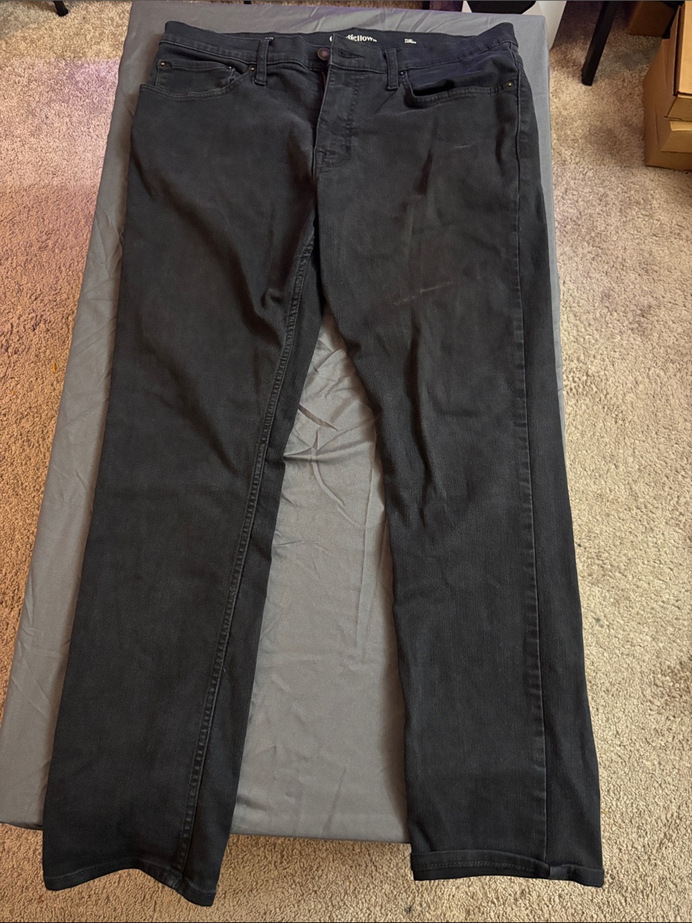 Goodfellow men’s jeans slim straight leg stretch size 36